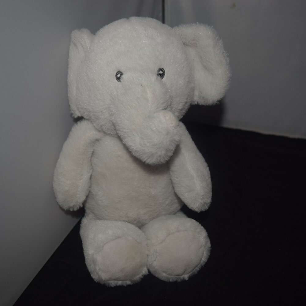 Kellytoy Kelly Baby Gray Elephant Plush – Super Soft Cuddle Toy (10")